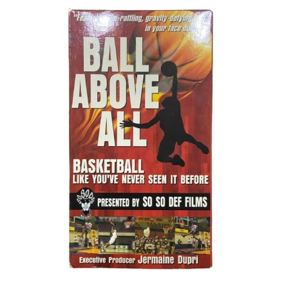 So So Def Ball Above All Basketball Streetball Mixtape 2001 VHS Tape - Picture 1 of 5